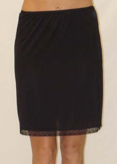 Bassoni Microfibre Half Slip with Lace Hem