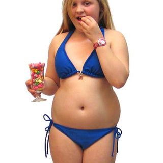 Girls' Plain Triangle Bikini
