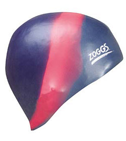 Multi-Colour Shaped Swim Cap with Non-Slip Inner