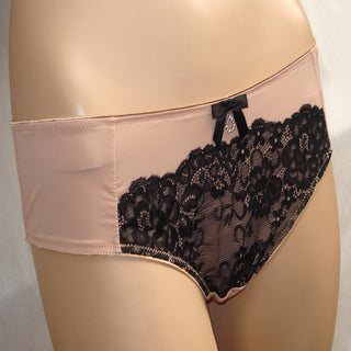 Bassoni Harmony Tanga G-String with Lace & Satin Bow