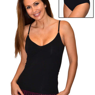 BFree Seamfree Cotton Cami & Hi-Cut Brief Set
