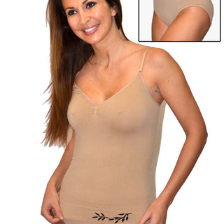 BFree Seamfree Cotton Cami & Hi-Cut Brief Set