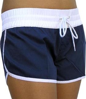 Sundrenched Plain Bubble Women's Microfibre Beach Shorts