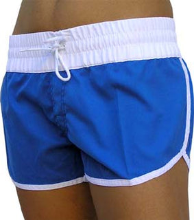 Sundrenched Plain Bubble Women's Microfibre Beach Shorts