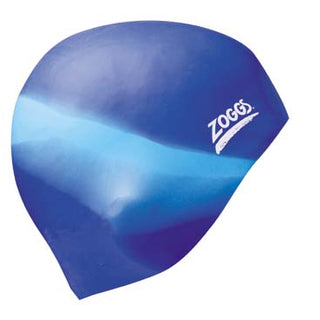 Multi-Colour Shaped Swim Cap with Non-Slip Inner