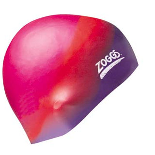 Multi-Colour Shaped Swim Cap with Non-Slip Inner