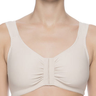 Caprice Cotton Pro Front Opening No-Wire Mastectomy Bra