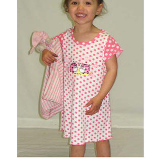 Cosmic Girl Spotted Cotton Nightie