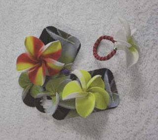 Frangipani Elastic Hair Band