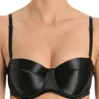 Finelines Stretch Satin Strapless Convertible Bra