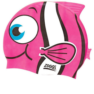 Kids Goldfish Silicone Character Swim Cap