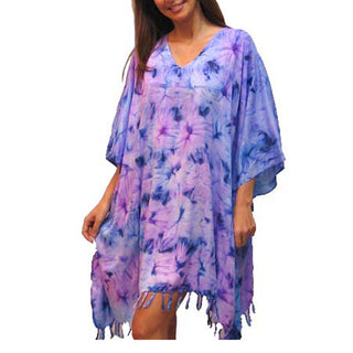 Sundrenched Fluro Rayon Beach Cover Up
