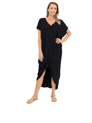 Frilled Toga Dress