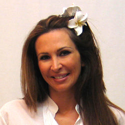 Frangipani Claw Grip Hair Clip