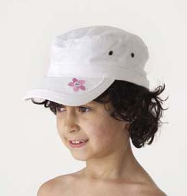 Kids' Cotton Radar Cap with Velcro Adjustment