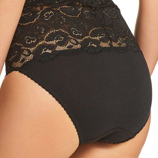 Kayser Cotton Full Brief with Lace Band
