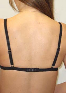 Little Minx Spotted Mesh Tri Bra with Lace Trim