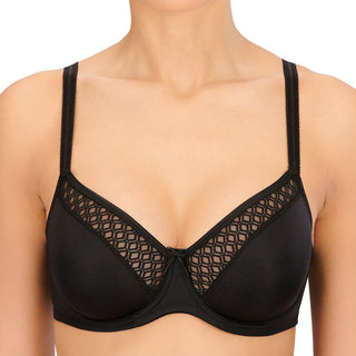 Naturana Minimiser Underwired Bra with Elastic Lace Insert