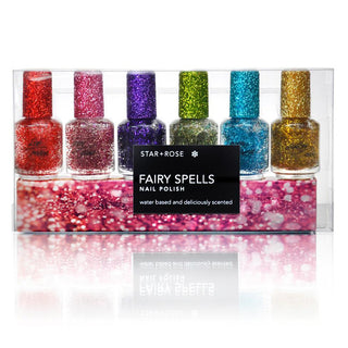 Star & Rose Fairy Spells Glitter Nail Polish Set