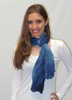 Tie Dye Shiny Bubble Scarf
