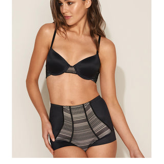 Slimform Hush Hush Firm Control Lace Panel Brief
