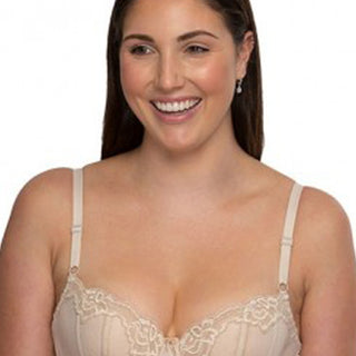 Slimform Hush Hush Lightly Padded Underwired Balcony Bra