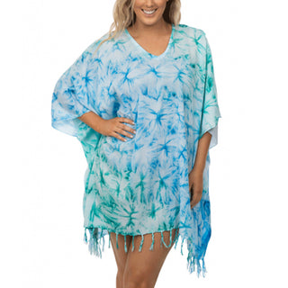 Sundrenched Fluro Rayon Beach Cover Up