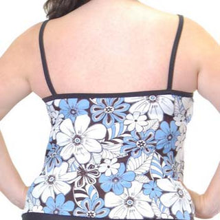 2Sea Women's Plus Size Soft Cup Skirted Tankini