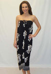 Tube Hibiscus Sarong