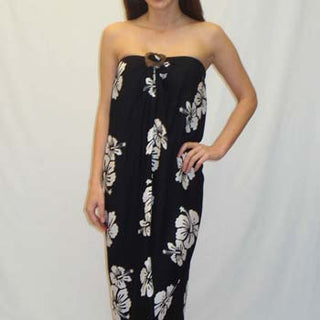Hibiscus Print Tube Sarong