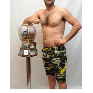 Weavers Men's Elastic Waist Camo Boardshorts