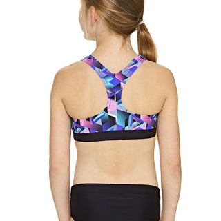 Zoggs Kitch Chaos Aqualast Girls' Muscle 2-Piece Swimwear