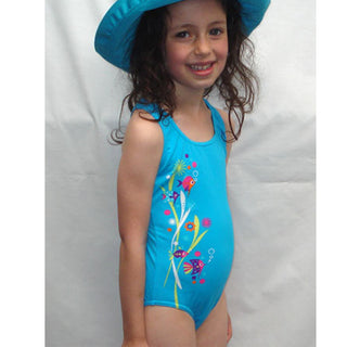 Zoggs Gold Coast Girls' CR25 Chlorine Resistant Actionback One-Piece