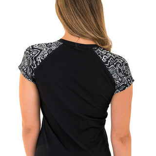 Zoggs Bohemian Magic UPF 50+ Zipped Sun Top