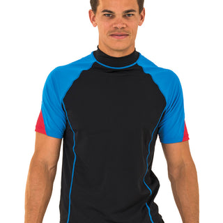 Zoggs Canarvon Aqualast Men's Short Sleeve Sun Top