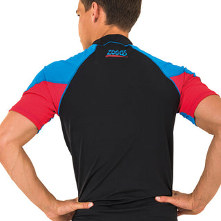 Zoggs Canarvon Aqualast Men's Short Sleeve Sun Top